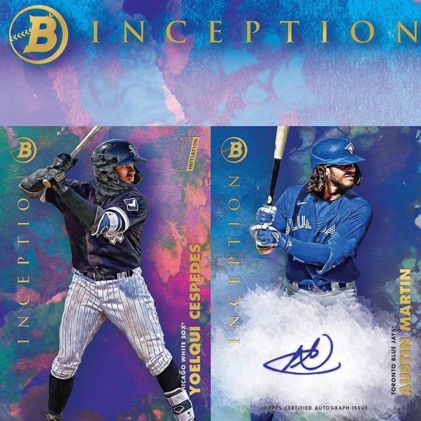2021 Bowman Inception Baseball Hobby Box