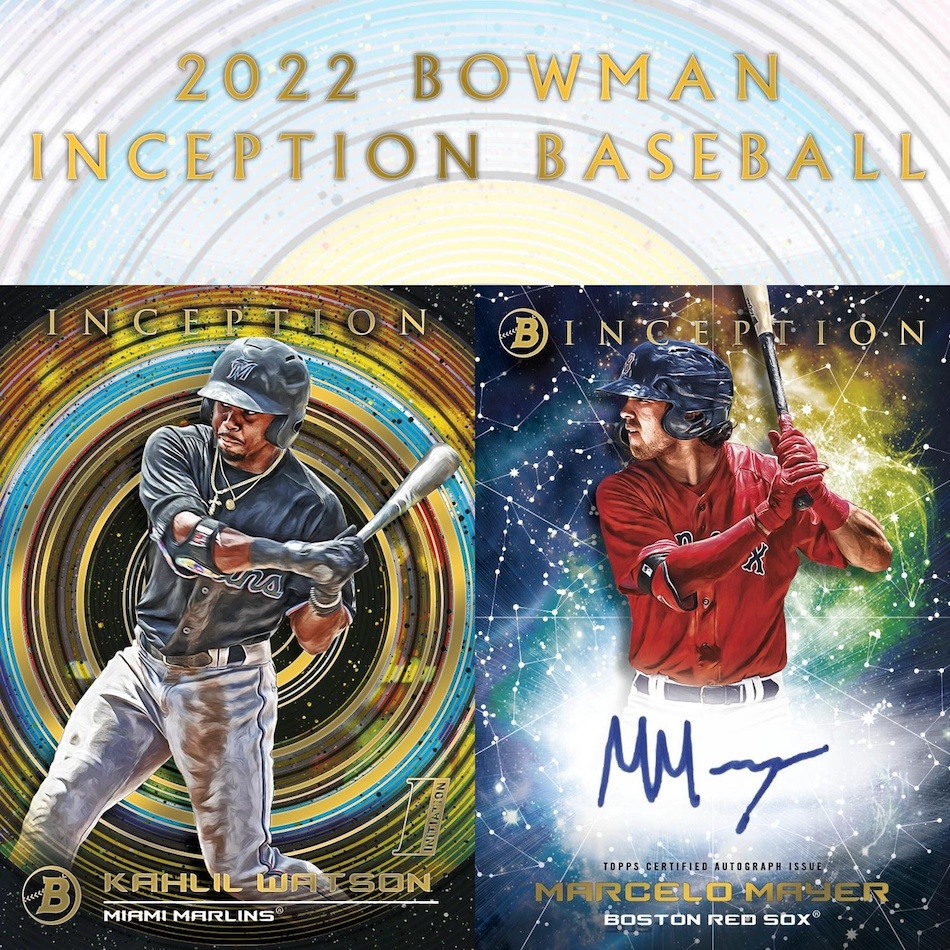 2022 Bowman Inception Baseball Hobby Box