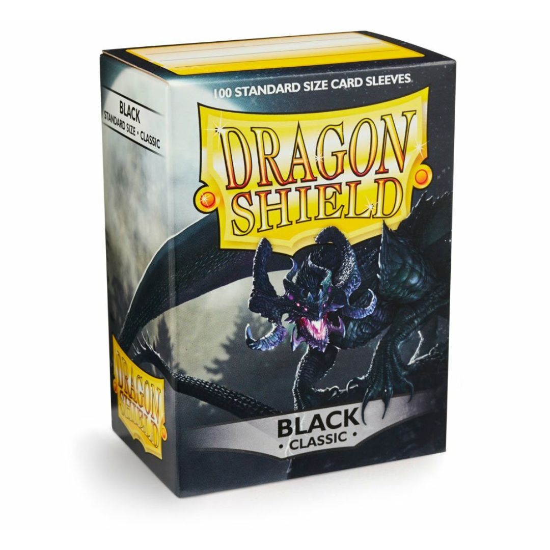 Dragon Shield Classic Svart (100-pack)