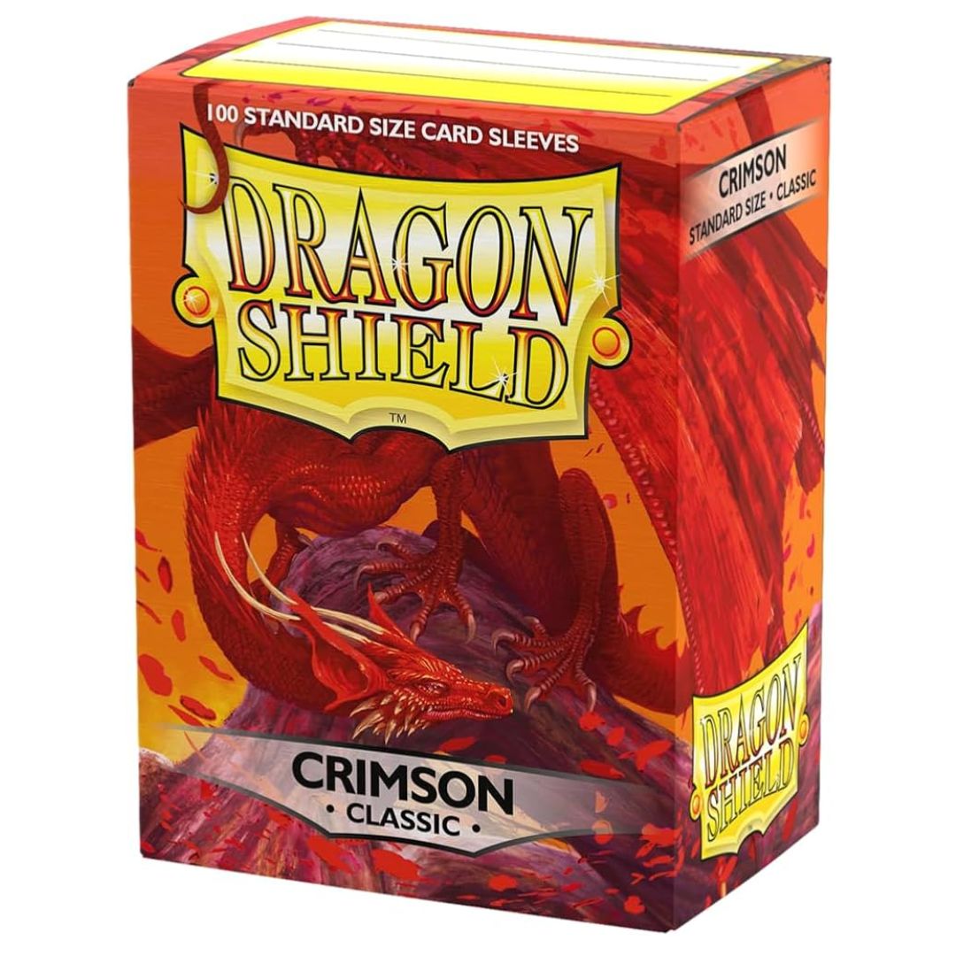 Dragon Shield Classic Röd (100-pack)
