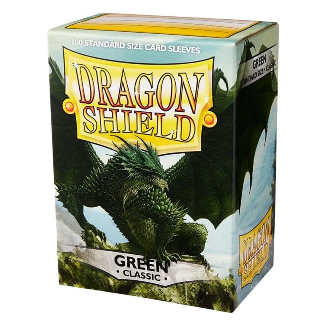 Dragon Shield Classic Grön (100-pack)