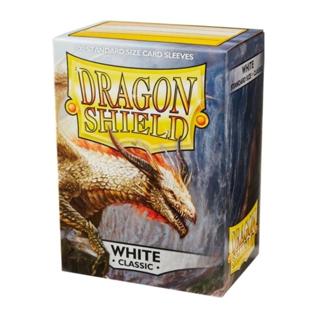 Dragon Shield Classic Vit (100-pack)