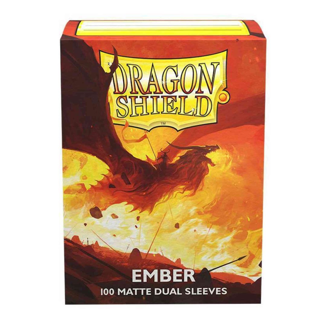 Dragon Shield Dual Matte Ember (100-pack)