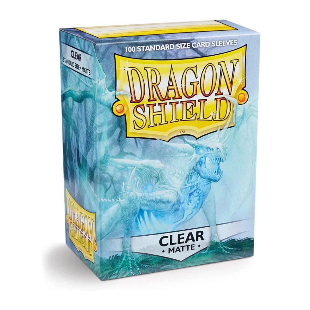 Dragon Shield Standard Matte Transparent (100-pack)