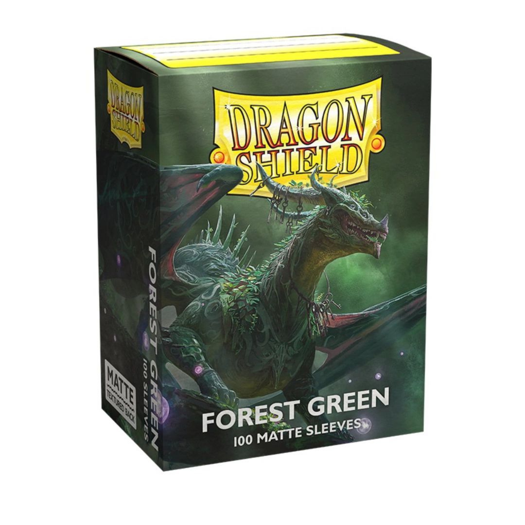 Dragon Shield Standard Matte Skogsgrön (100-pack)