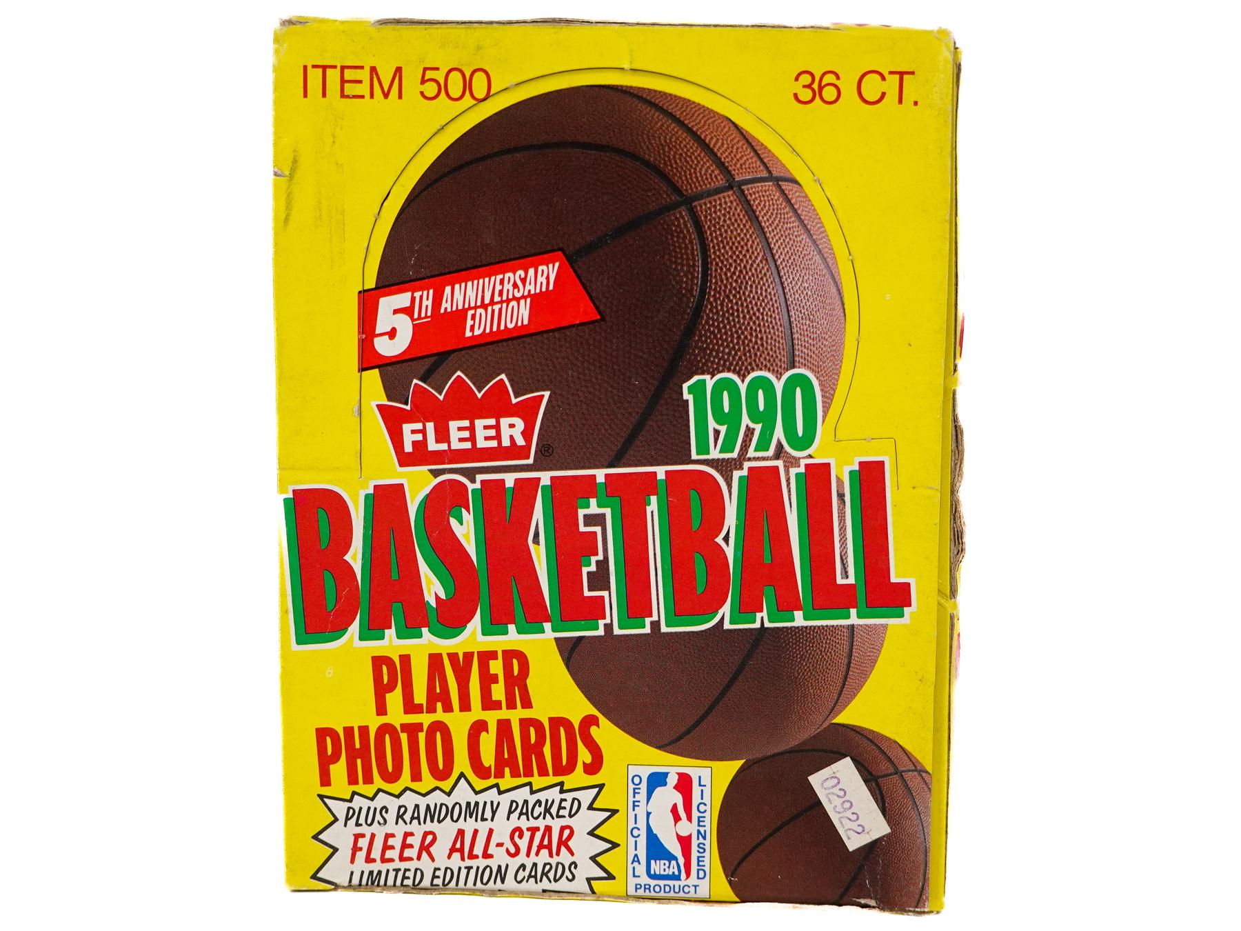 Fleer Basketball 1990-91 Box (sealed)