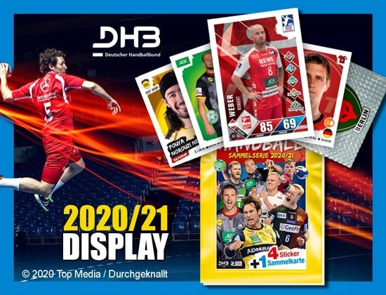 Handboll 2020/21 Hybrid-serie – Display med 36 paket (tyska)