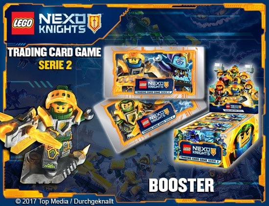 LEGO Nexo Knights Serie 2 Trading Cards – Display (50 paket)
