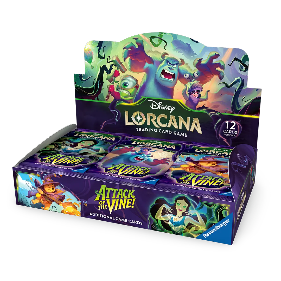 Disney Lorcana Attack of the Vine! Booster Box