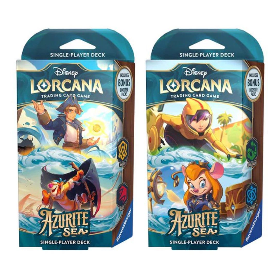 Disney Lorcana – Azurite Sea Starter Deck