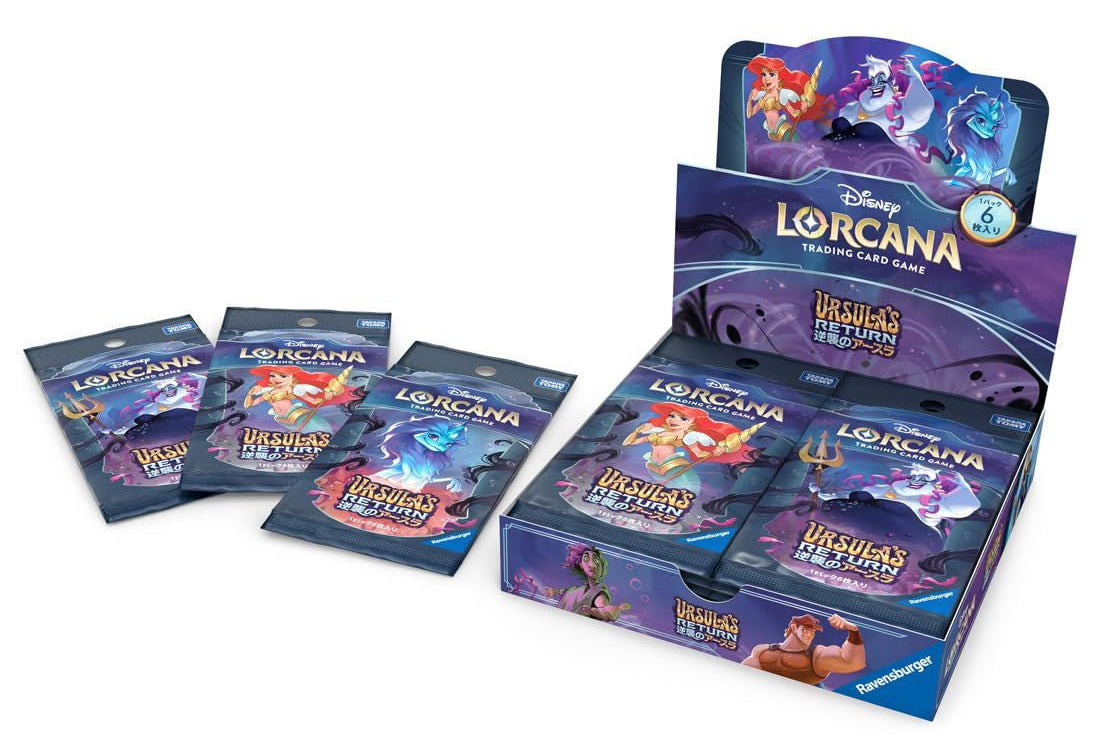 Disney Lorcana – Ursula's Return Booster Display (japansk)