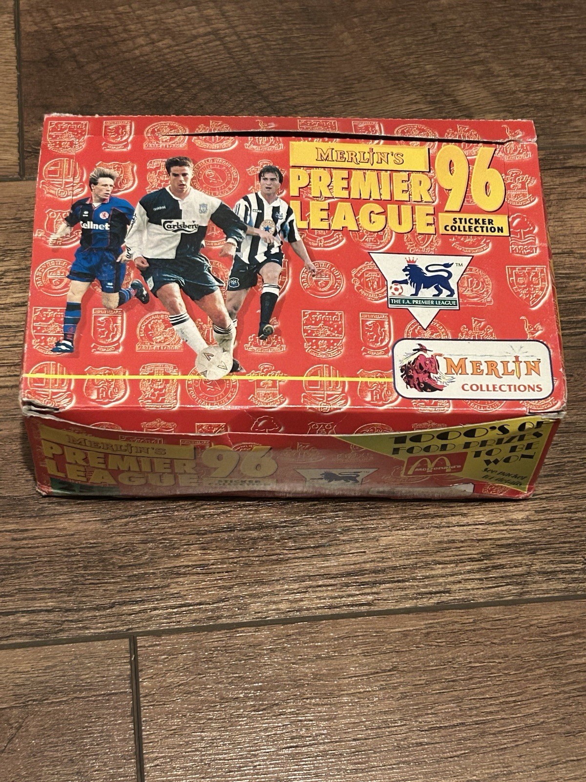 Merlin Premier League 96 Sticker Box