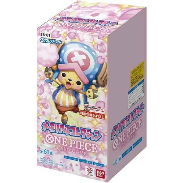 One Piece Card Game – EB-01 Memorial Collection Booster Box (japansk)