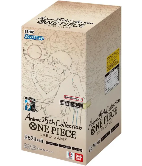 One Piece Card Game – EB-02 Anime 25th Collection Booster Box (japansk)