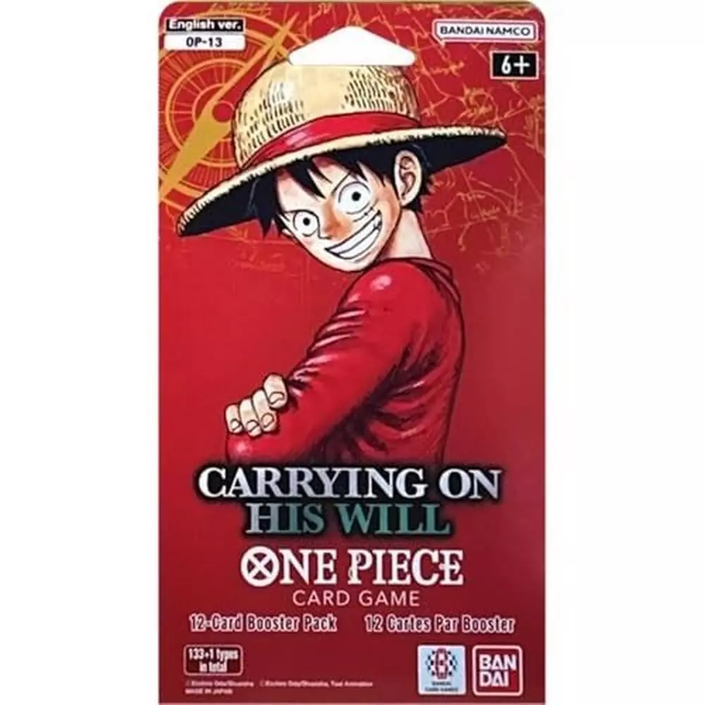 One Piece OP-13 Carrying On His Will – Lös booster