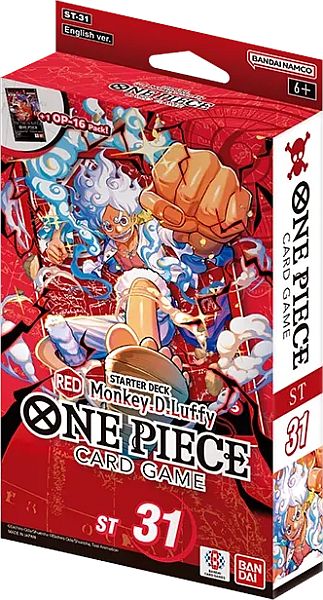 One Piece Card Game – ST-31 Starter Deck Red Monkey.D.Luffy
