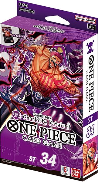 One Piece Card Game – ST-34 Starter Deck Purple Katakuri