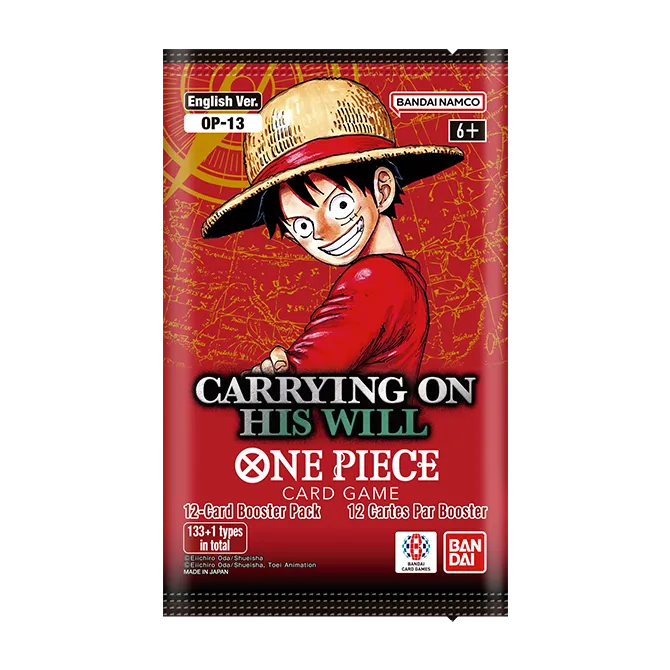 One Piece Card Game OP-13 Carrying on His Will Booster Box