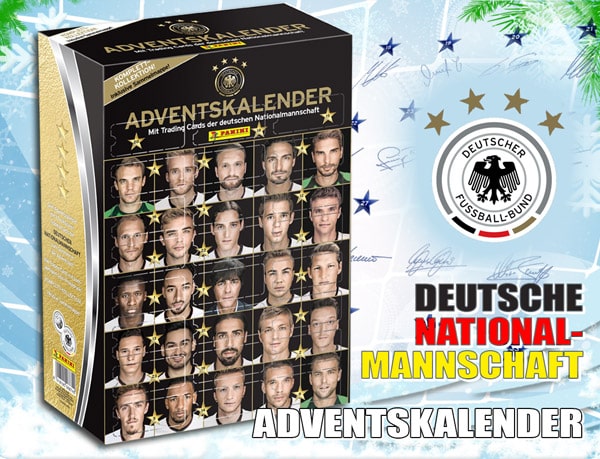 Panini Adventskalender Tyska Landslaget (Die Mannschaft) – Limiterad utgåva