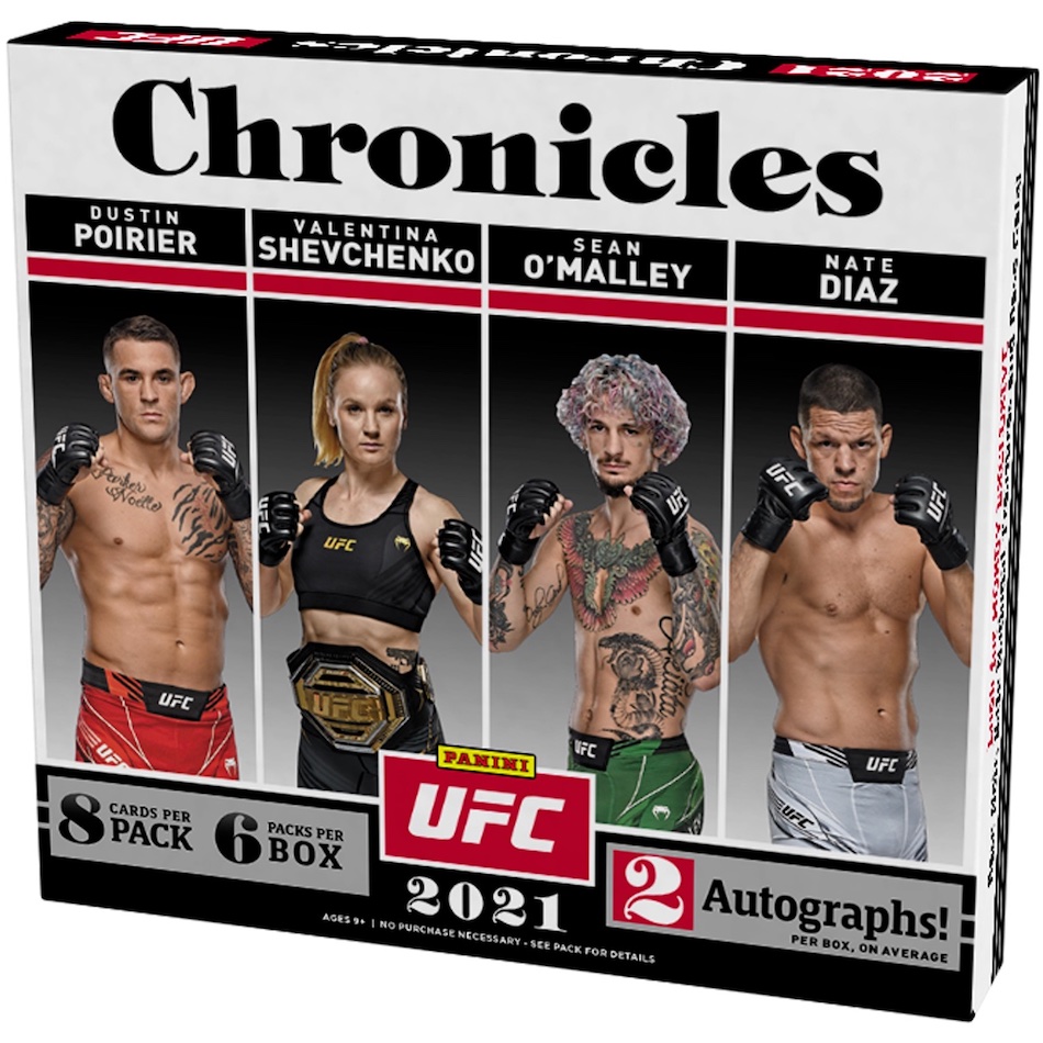 Panini Chronicles UFC 2021 Hobby Box