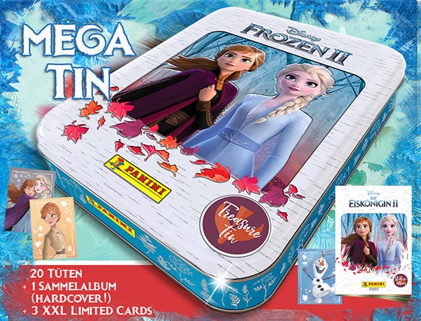 Panini Disney Frozen 2 Fotocards – Mega Sammelbox (tyska)