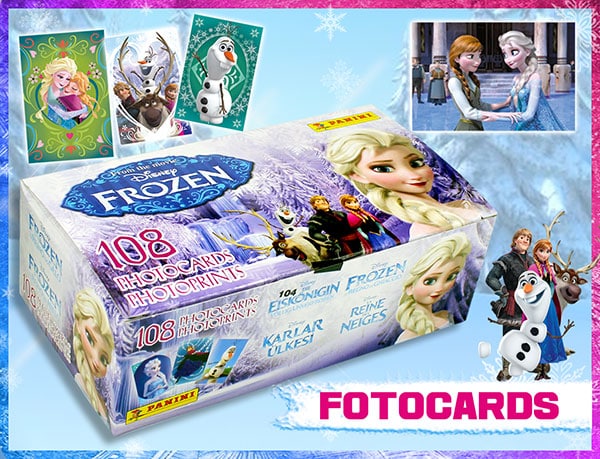 Panini Disney Frozen Fotocards – Display om 24 paket (tysk utgåva)