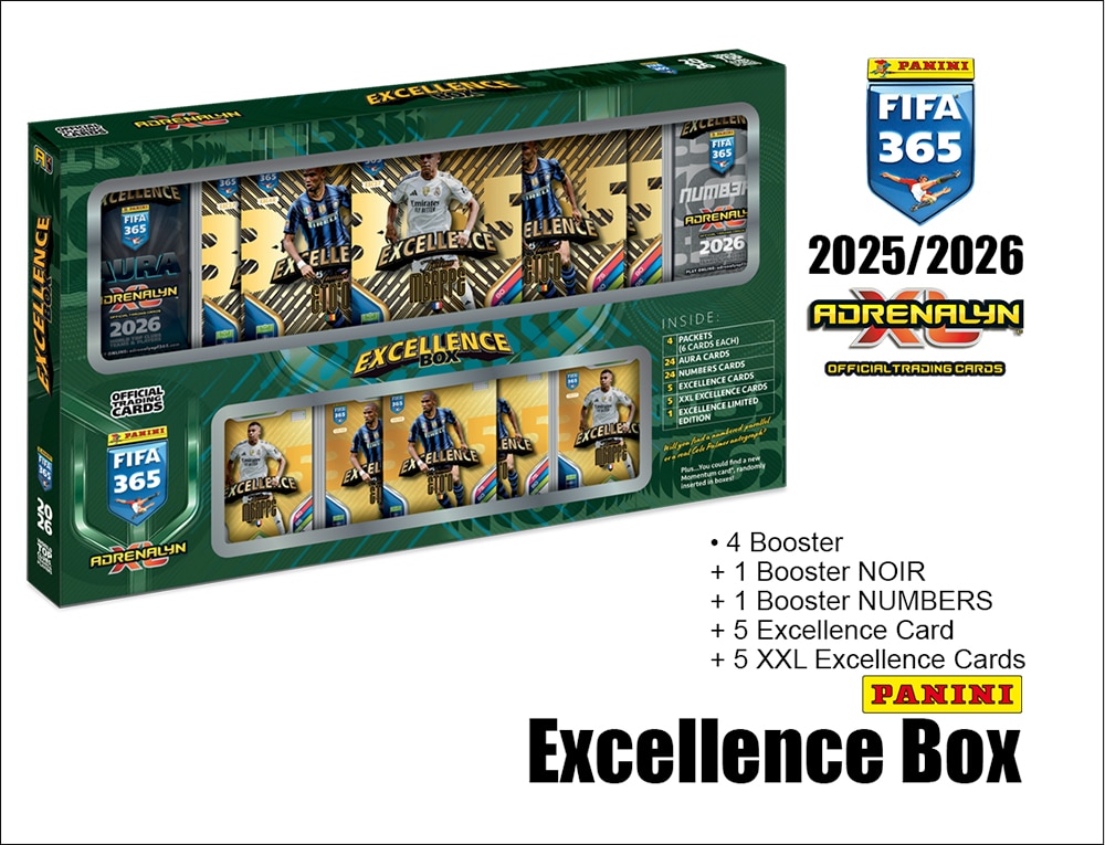 Panini FIFA 365 2025/26 Adrenalyn XL Excellence Box