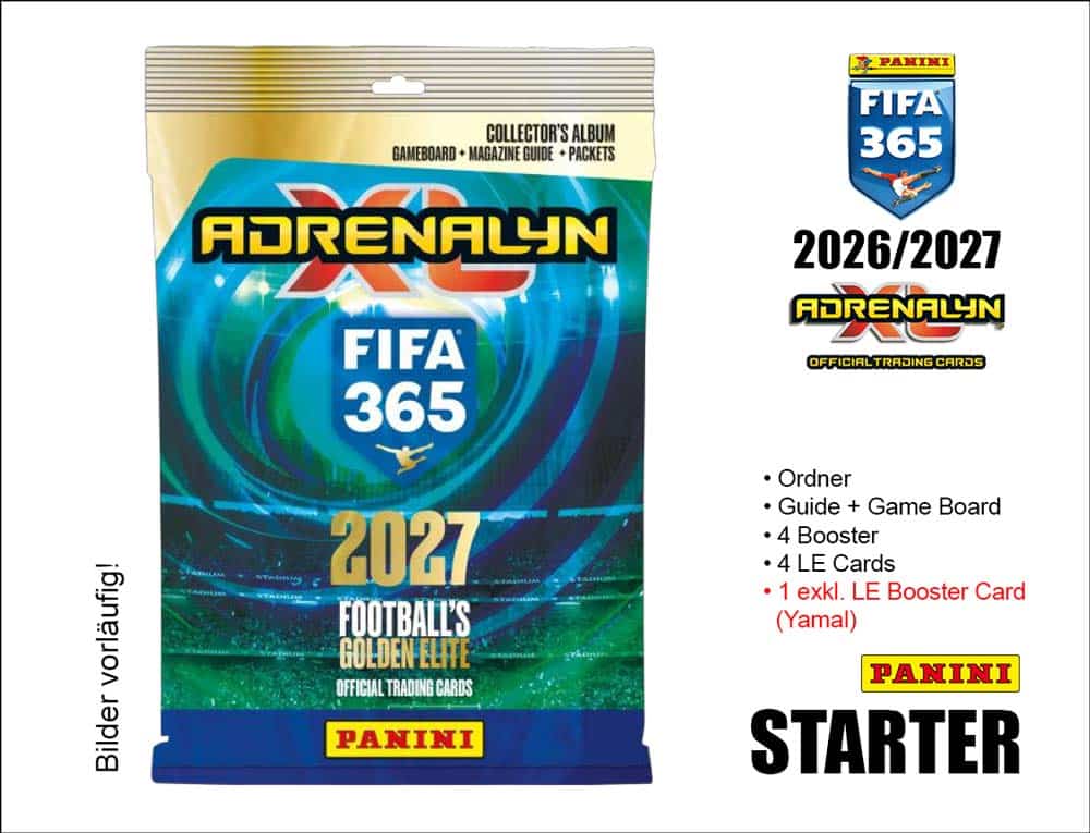 Panini FIFA 365 2026/2027 Adrenalyn XL – Starter Set