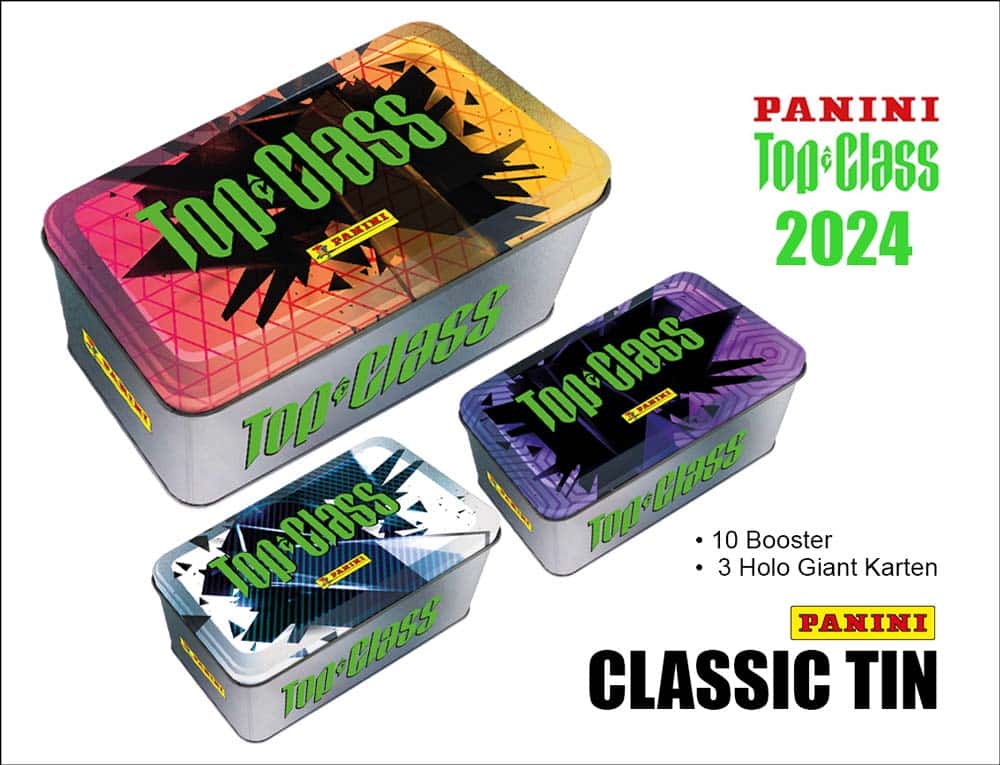 Panini FIFA Top Class 2023/24 Adrenalyn XL – Classic Tin (tysk utgåva)