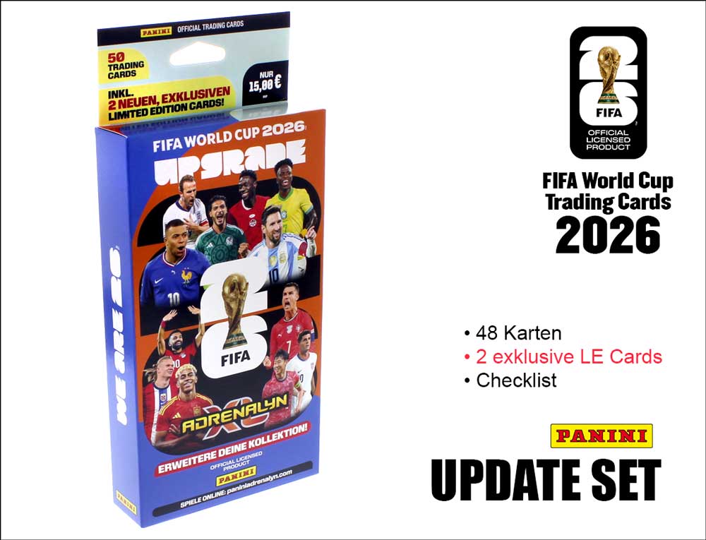 Panini FIFA Världsmästerskapet 2026 – Uppdateringsset med samlarkort