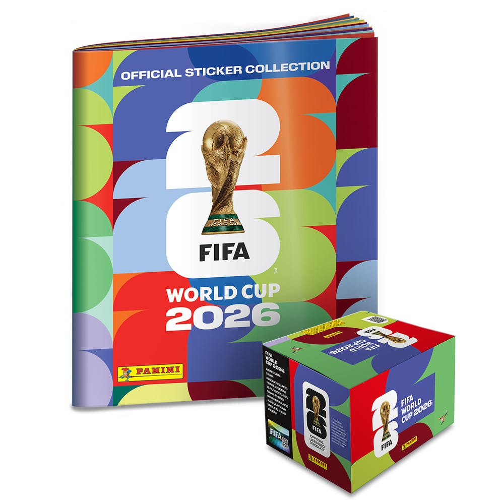 Panini FIFA World Cup 2026 Sticker Box (100 paket + album)