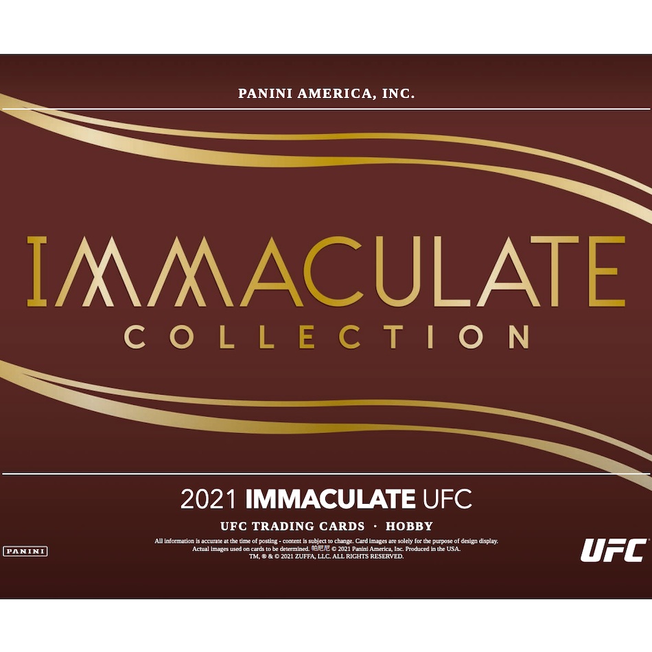 Panini Immaculate UFC 2021 Hobby Box