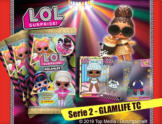 Panini L.O.L. Surprise! Trading Cards Serie 2 Glamlife – Display (24 paket)