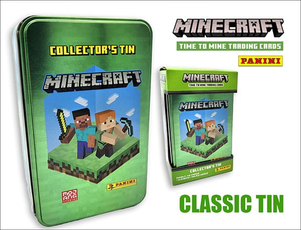 Panini Minecraft 2 "Time to Mine" samlarkort – Classic Tin