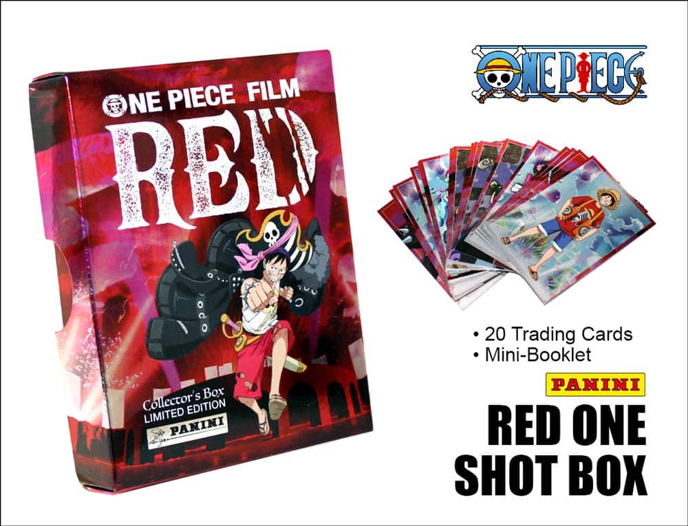 Panini One Piece Trading Cards – RED One Shot Box