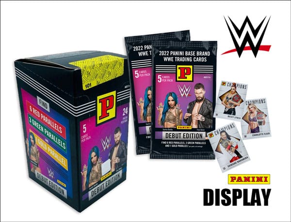 Panini WWE Debut Edition 2022 – Display (24 paket)