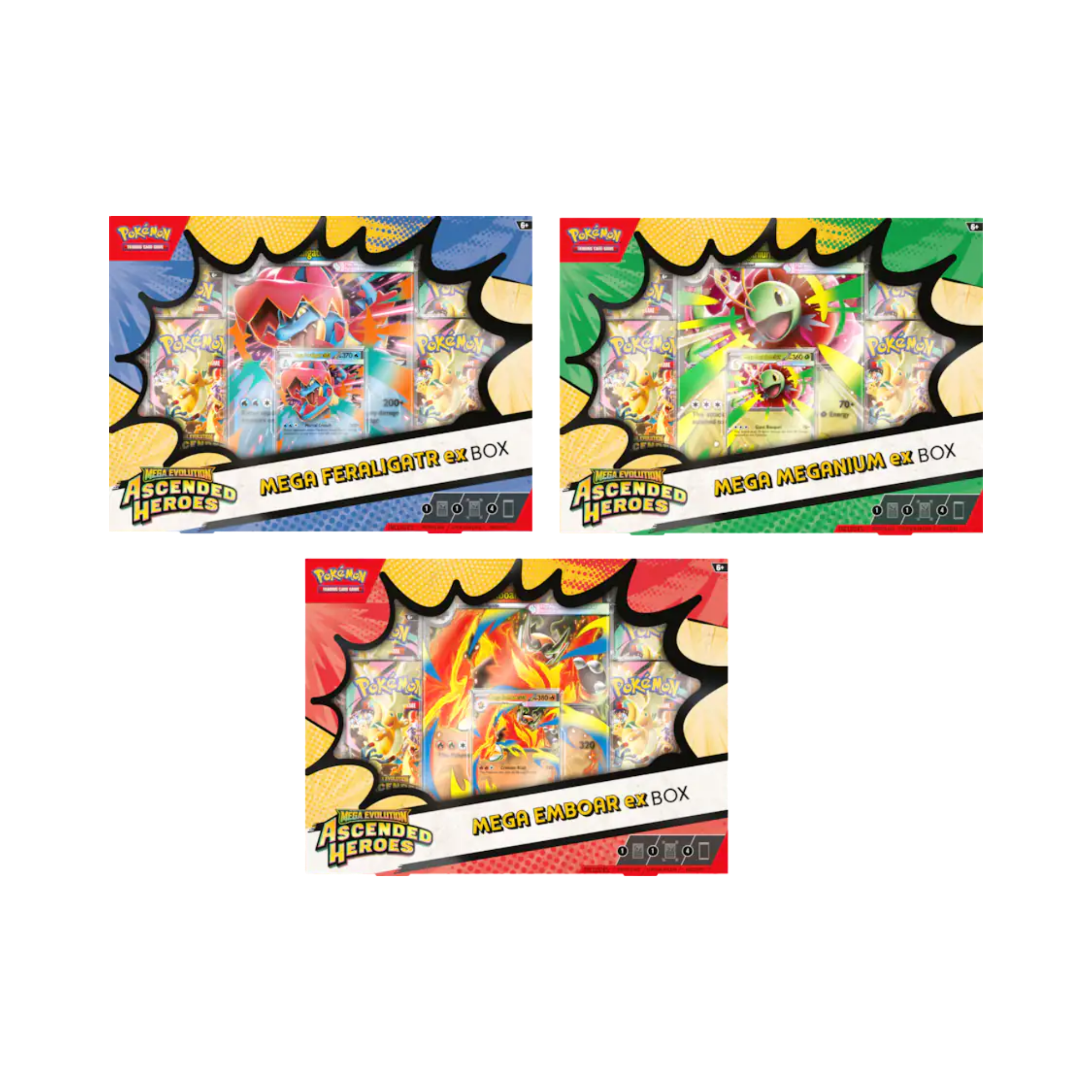 Pokémon TCG Mega Evolution: Ascended Heroes ex Box