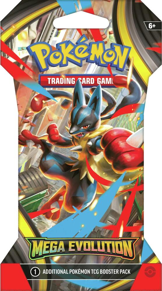 Pokémon Mega Evolution – Lös booster (sleeved)