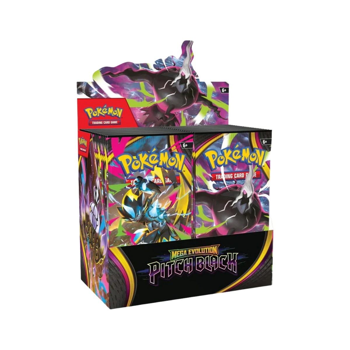 Pokémon Mega Evolution: Pitch Black Booster Display