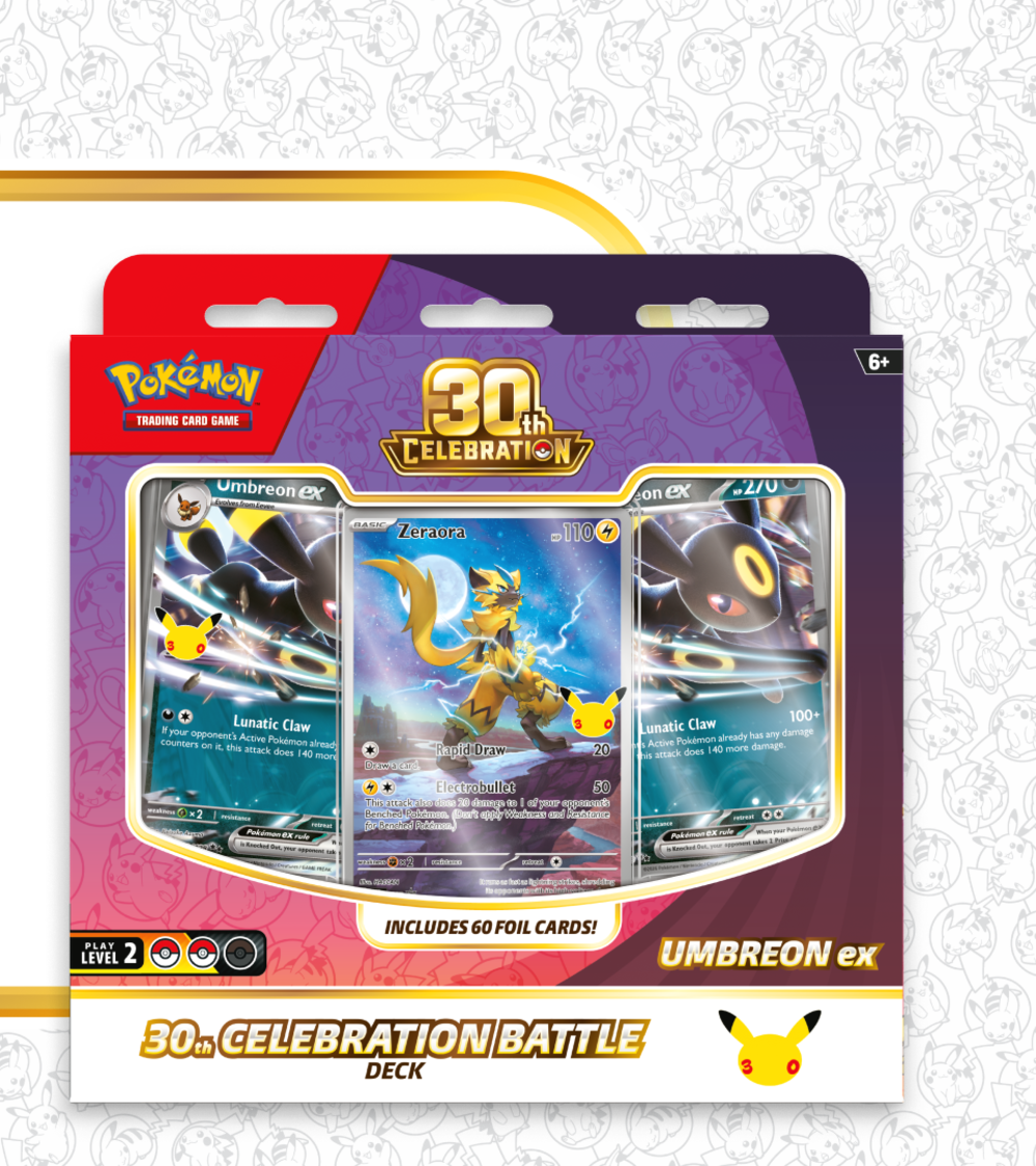 Pokémon 30th Celebration – Battle Deck: Espeon ex & Umbreon ex (Umbreon ex)