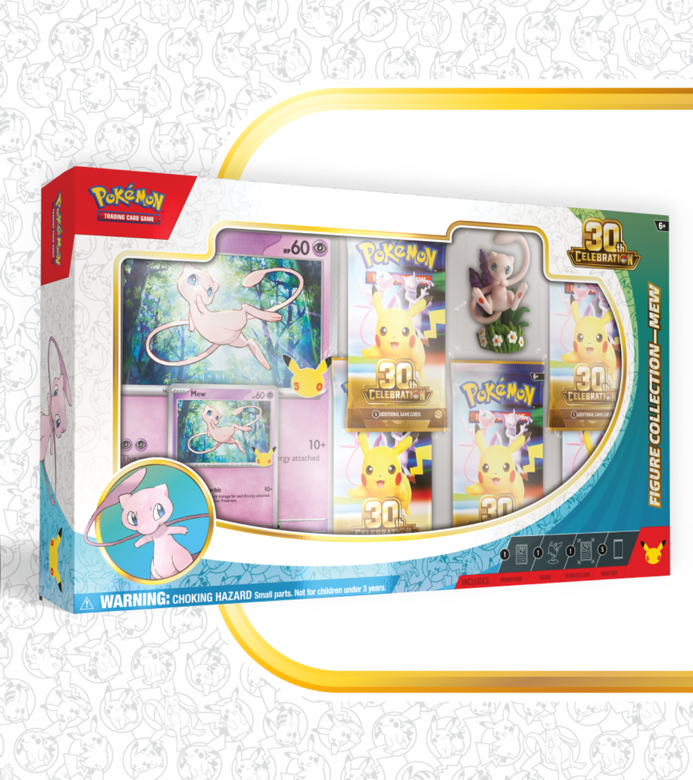 Pokémon 30th Celebration – Figure Collection: Mew & Mewtwo (Mew)
