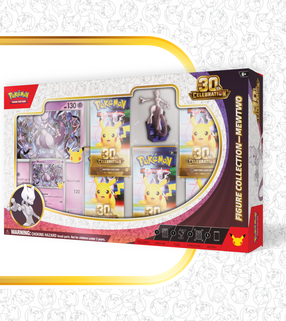 Pokémon 30th Celebration – Figure Collection: Mew & Mewtwo (Mewtwo)