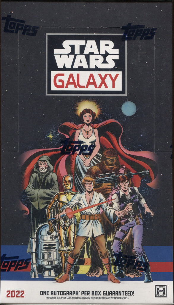 2022 Topps Star Wars Galaxy Chrome Hobby Box