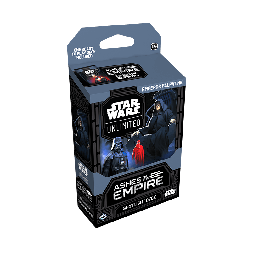 Star Wars Unlimited Set 8: Ashes of the Empire – Spotlight Deck Emperor Palpatine