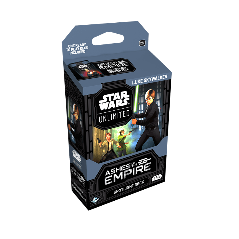 Star Wars Unlimited Set 8: Ashes of the Empire – Spotlight Deck Luke Skywalker