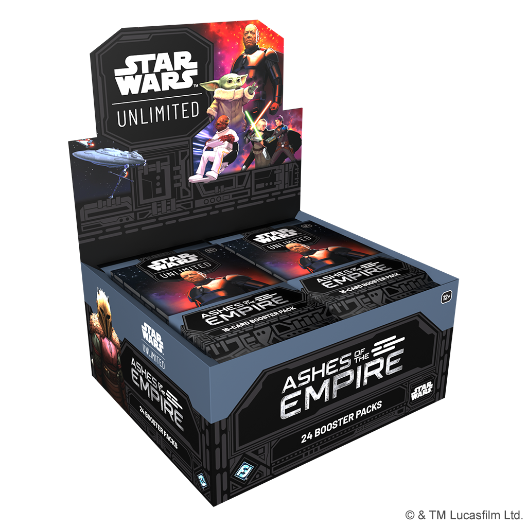 Star Wars: Unlimited – Ashes of the Empire Booster Display