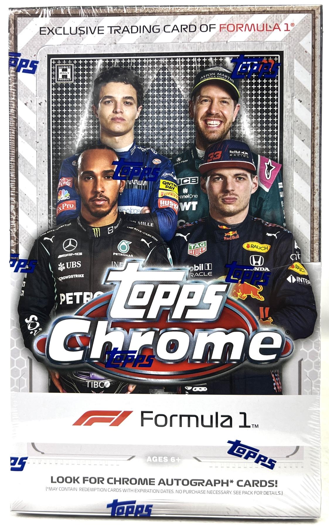 Topps Chrome F1 2021 Hobby Box
