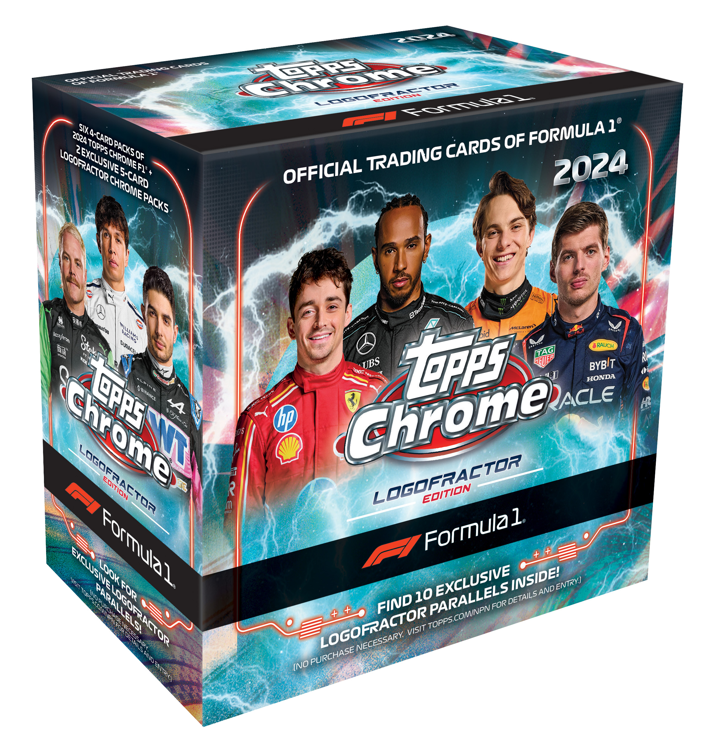 Topps Chrome F1 2024 Logofractor Edition Box