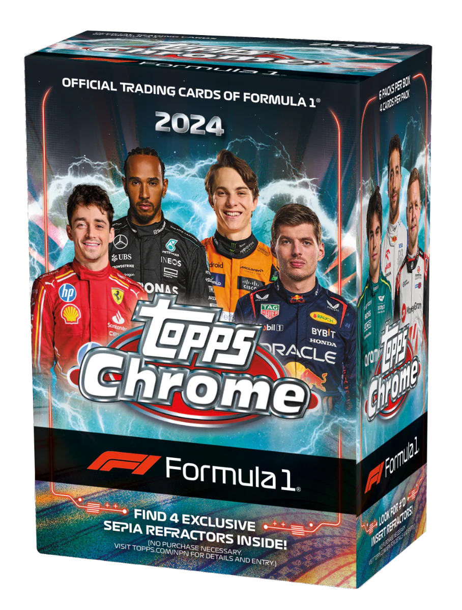 Topps Chrome F1 2024 Value Box