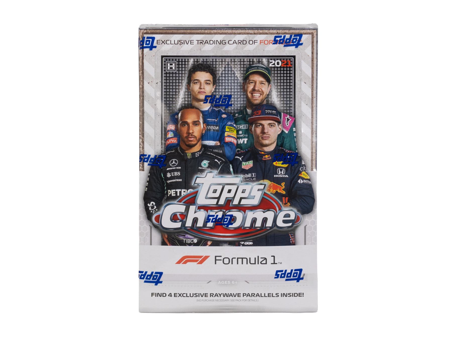 Topps Chrome F1 2021 Hobby Lite Box